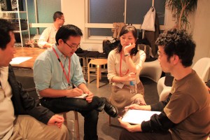 直後に行われた次回AMAカフェ会議 直後に行われた次回AMAカフェ会議